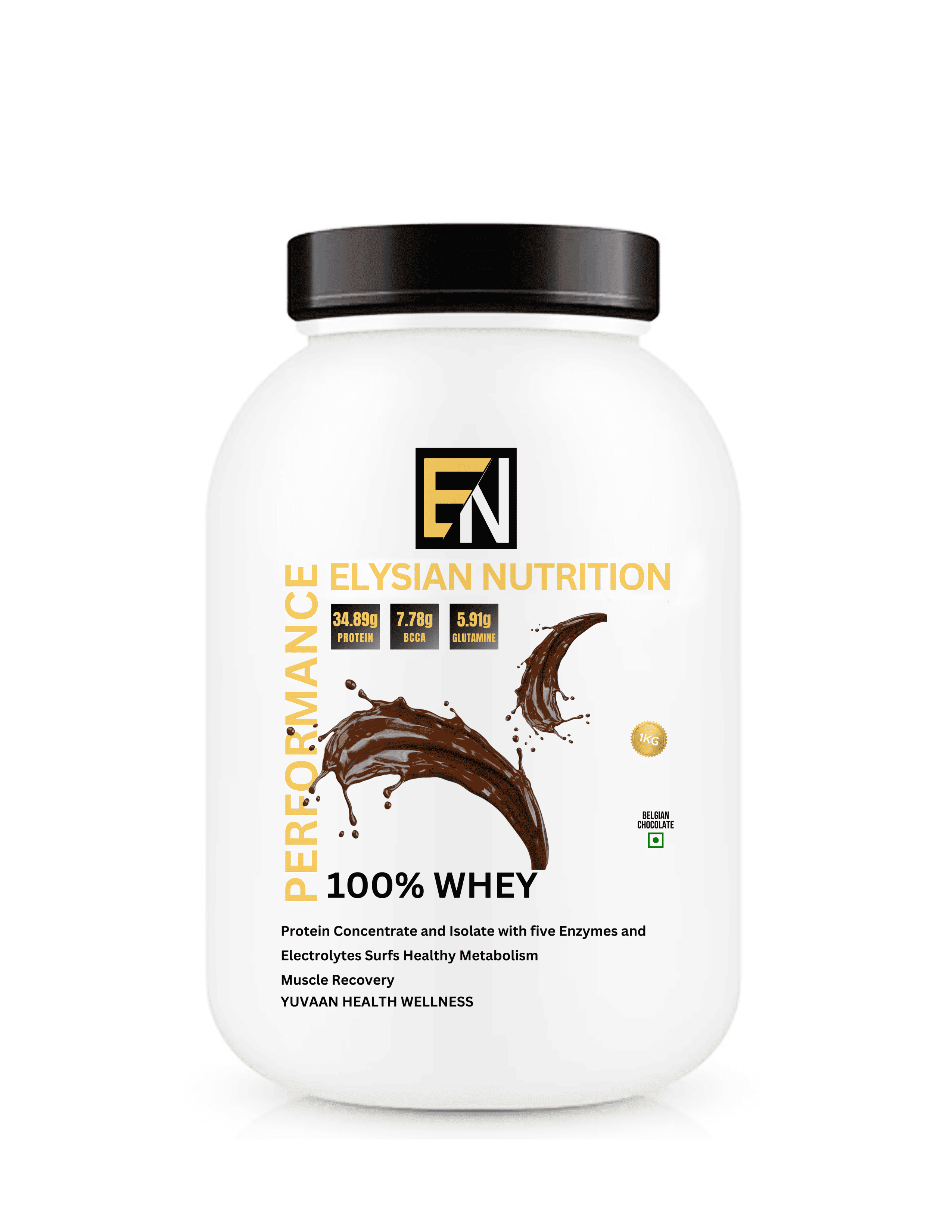 Elysian Nutrition 100% Whey Chocolate 1KG