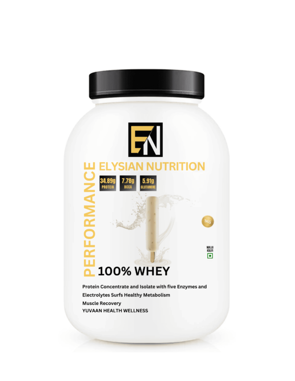 Elysian Nutrition 100% Whey Malai Kulfi 1KG