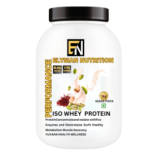 Elysian Nutrition ISO Whey Kesar Pista 1KG