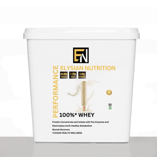 Elysian Nutrition 100% Whey Malai Kulfi 4KG